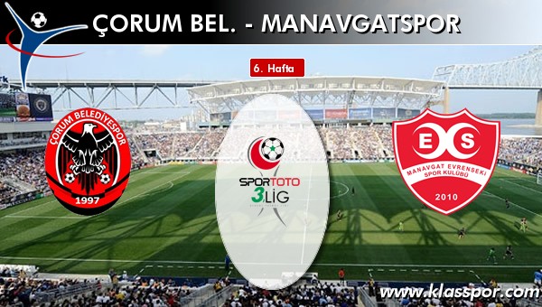 Çorum Bel. 0 - Manavgatspor 0