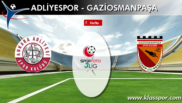 Adliyespor 2 - Gaziosmanpaşa 1