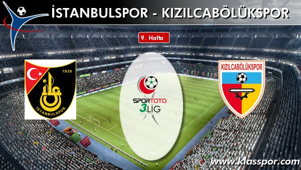 İstanbulspor 0 - Kızılcabölükspor 0