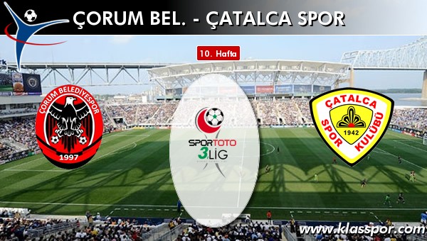 Çorum Bel. 1 - Çatalca Spor 0