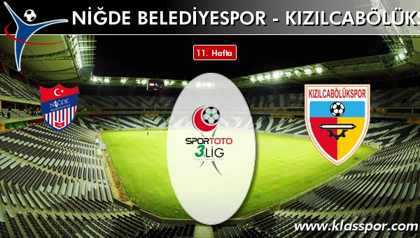 Niğde Belediyespor 0 - Kızılcabölükspor 1