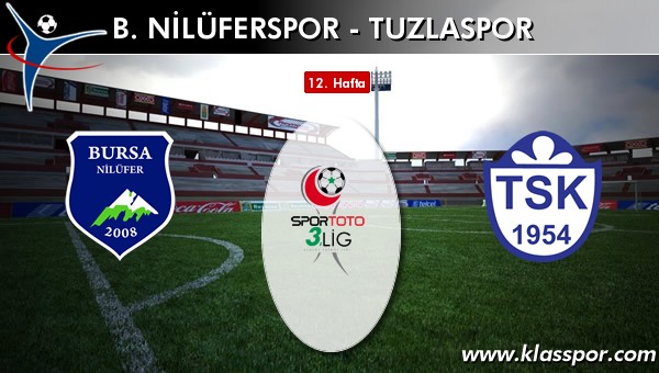 B. Nilüferspor 1 - Tuzlaspor 1