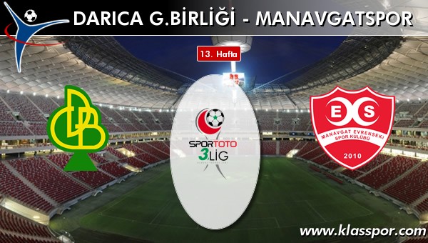 Darıca G.birliği 1 - Manavgatspor 0