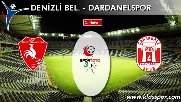 Denizli Bel. 0 - Dardanelspor 2