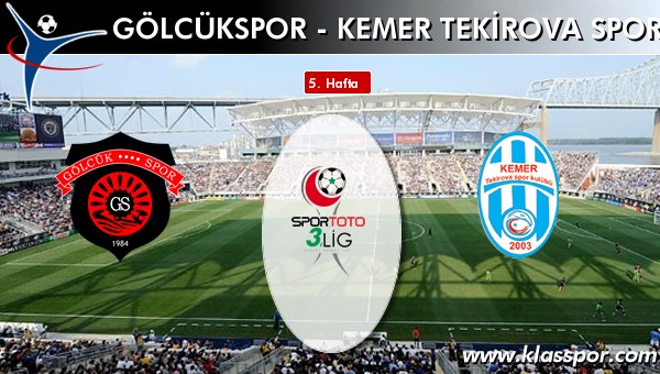 Gölcükspor 3 - Kemer Tekirova Spor 4