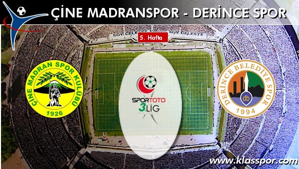 Çine Madranspor 3 - Derince Spor 1