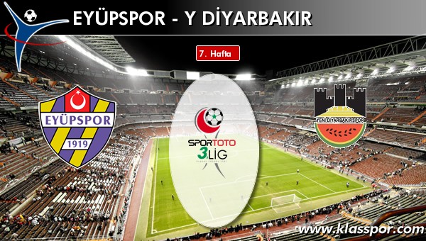 Eyüpspor 0 - Yeni Diyarbakır 0