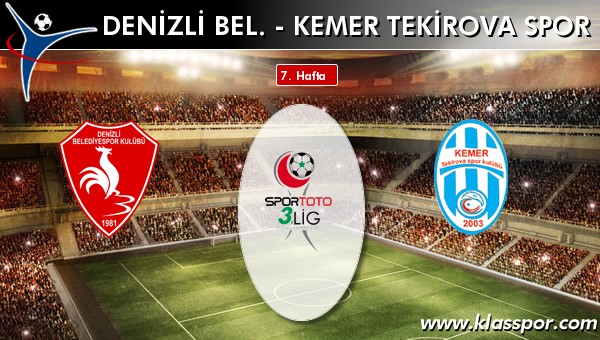 Denizli Bel. 1 - Kemer Tekirova Spor 0