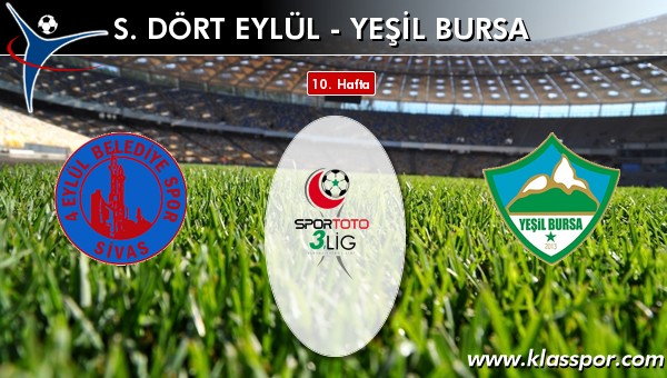 S. Dört Eylül 2 - Yeşil Bursa 0