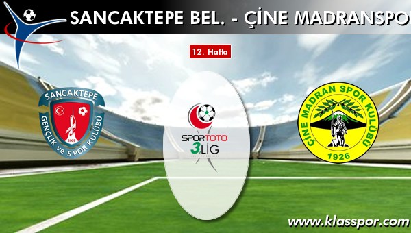 Sancaktepe Bel. 3 - Çine Madranspor 2