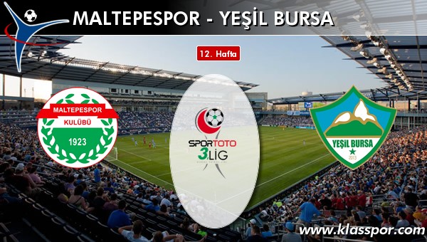 Maltepespor 2 - Yeşil Bursa 1