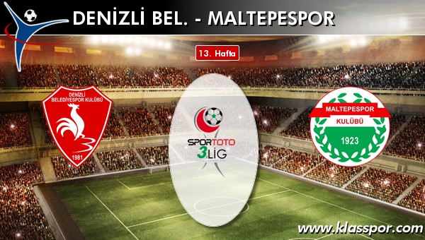 Denizli Bel. 2 - Maltepespor 1