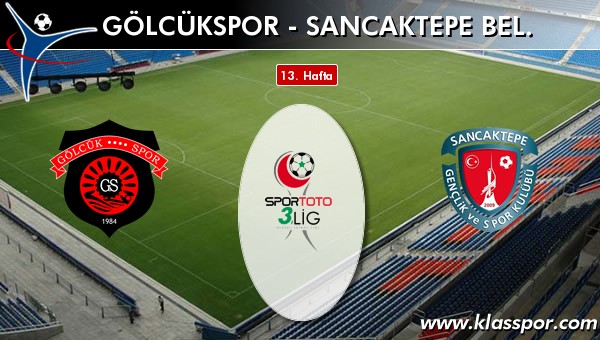 İşte Gölcükspor - Sancaktepe Bel. maçında ilk 11'ler