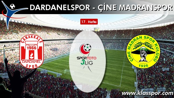 Dardanelspor - Çine Madranspor sahaya hangi kadro ile çıkıyor?