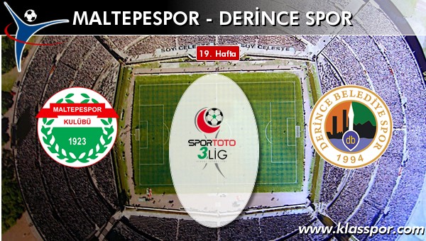 İşte Maltepespor - Derince Spor maçında ilk 11'ler