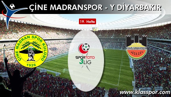 İşte Çine Madranspor - Yeni Diyarbakır maçında ilk 11'ler