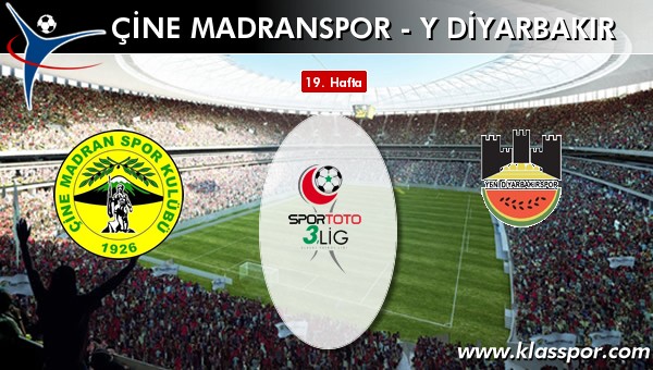 İşte Çine Madranspor - Yeni Diyarbakır maçında ilk 11'ler