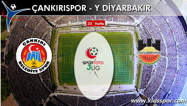Çankırıspor - Yeni Diyarbakır maç kadroları belli oldu...