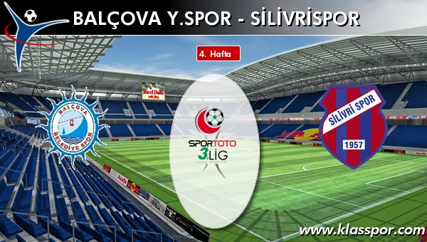İşte Balçova Y.spor - Silivrispor maçında ilk 11'ler