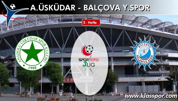 A. Üsküdar 1 - Balçova Y.spor 0