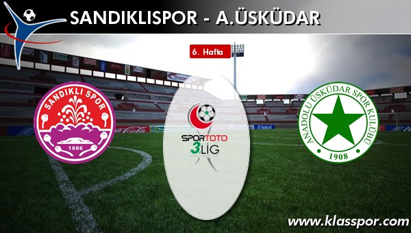 Sandıklıspor 1 - A. Üsküdar 1