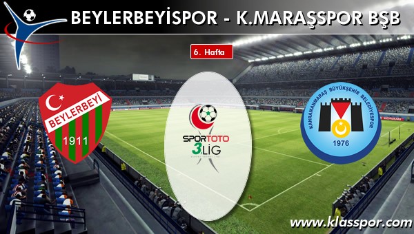 Beylerbeyispor 1 - K. Maraşspor BŞB 1