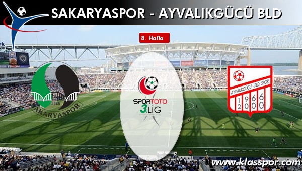 Sakaryaspor 0 - Ayvalıkgücü Bld 0