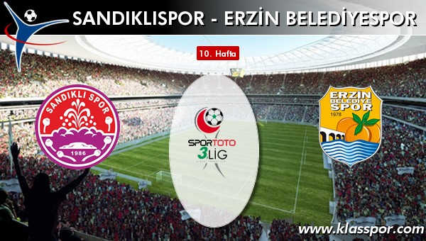Sandıklıspor 2 - Erzin Belediyespor 0