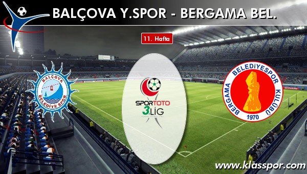 Balçova Y.spor 0 - Bergama Bel. 0