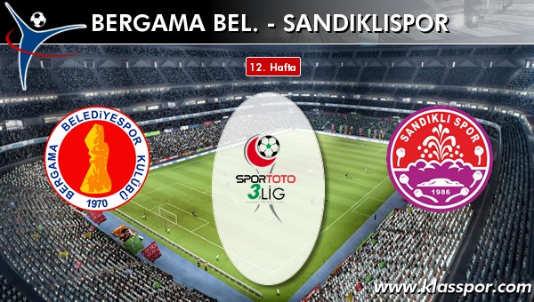Bergama Bel. 1 - Sandıklıspor 1