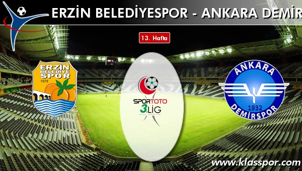 Erzin Belediyespor 2 - Ankara Demirspor 3