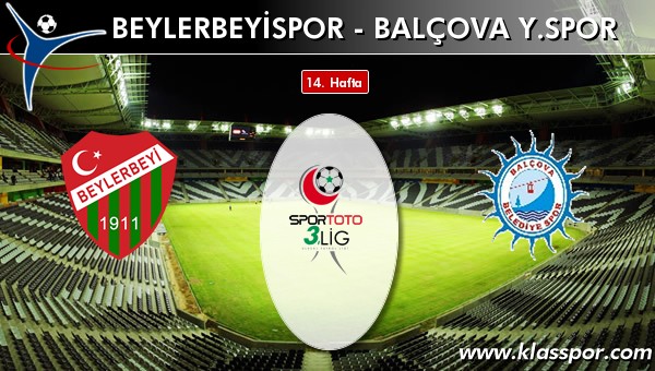 İşte Beylerbeyispor - Balçova Y.spor maçında ilk 11'ler