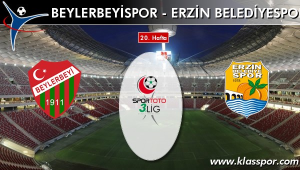 Beylerbeyispor - Erzin Belediyespor sahaya hangi kadro ile çıkıyor?