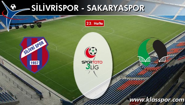 Silivrispor - Sakaryaspor sahaya hangi kadro ile çıkıyor?