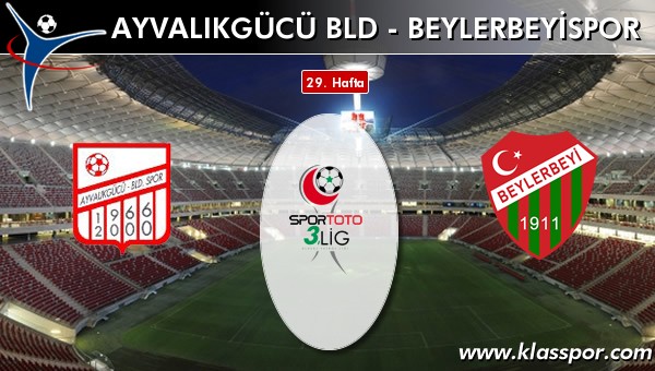 İşte Ayvalıkgücü Bld - Beylerbeyispor maçında ilk 11'ler