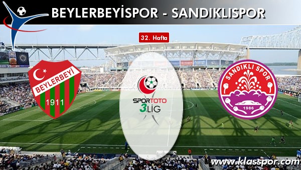 Beylerbeyispor - Sandıklıspor maç kadroları belli oldu...