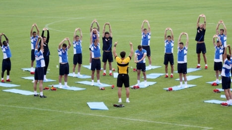 Eskişehirspor'da mesai sürüyor..