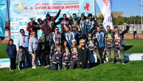 Türkiye Paintball Şampiyonası Ankara’da tamamlandı.