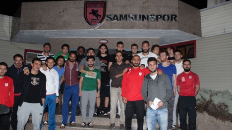 Samsunsporlu futbolcular isyan bayrağını çekti!