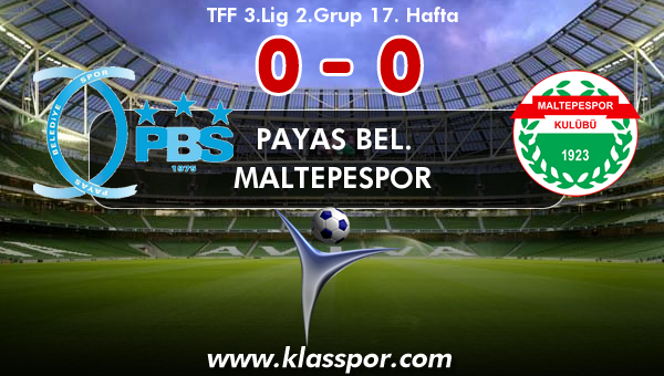 Payas Bel. 0 - Maltepespor 0