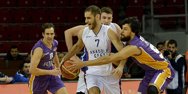 Anadolu Efes, Antep'e şans tanımadı
