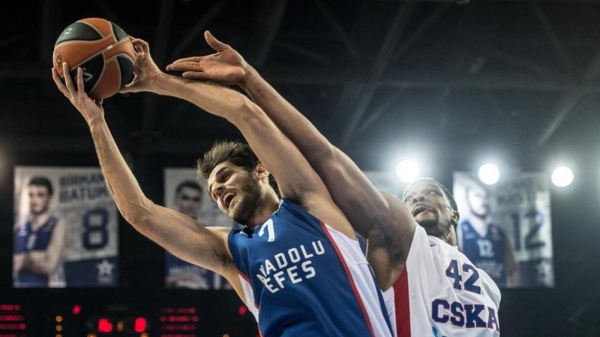 CSKA Moskova'yı Anadolu Efes de durduramadı!