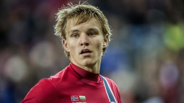 Martin Odegaard, Real Madrid maçında görüntülendi