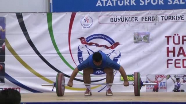 Trabzon'da halter heyecanı