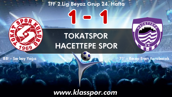 Tokatspor 1 - Hacettepe Spor 1