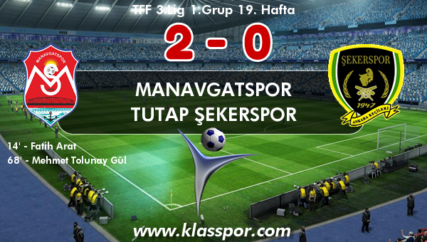 Manavgatspor 2 - Tutap Şekerspor 0