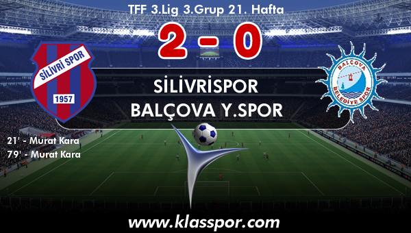 Silivrispor 2 - Balçova Y.spor 0