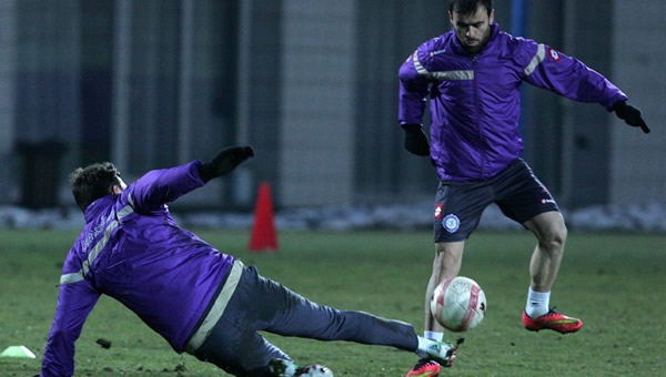 Osmanlıspor'dan çift idman