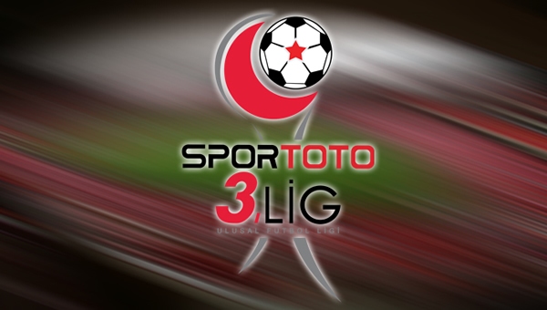 Spor Toto 3. Lig'de haftanın programı