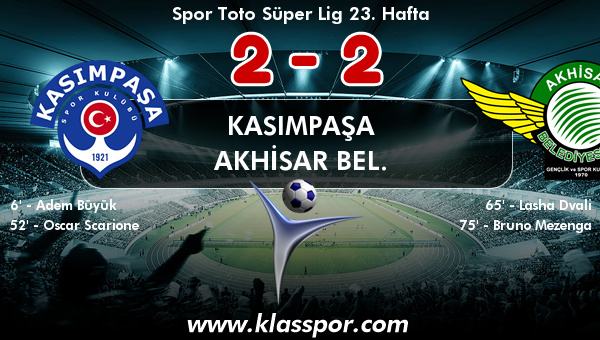 Kasımpaşa 2 - Akhisar Bel. 2